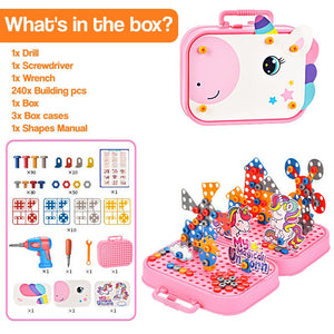 Real Drill Nā Build Toy Maker