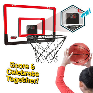 LED Pro Foldable Basketball Hoop with Digital Scoreboard