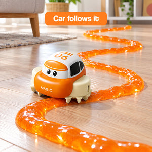 Slimey Track Car – DIY craft activity