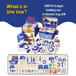 Kids' Tool Set & Workbench Electric Drill Tools & Building Pieces (view 19)