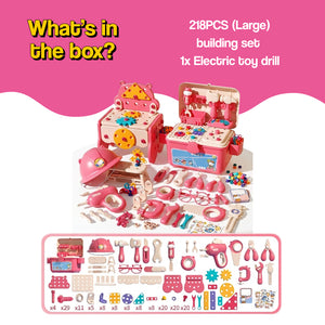 Kids' Tool Set & Workbench Electric Drill Tools & Building Pieces (view 20)