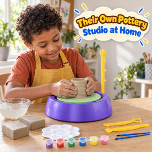 Complete Mini Pottery Workshop Kit