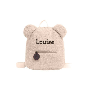 Custom Name Teddy Bear Backpack