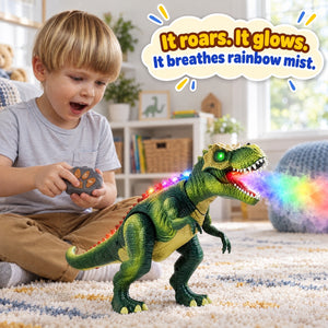 Remote Control Mist-Breathing T-Rex Dinosaur