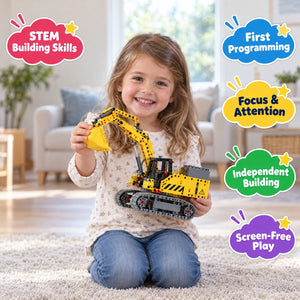 5-in-1 Remote Control Construction Building Block Kit