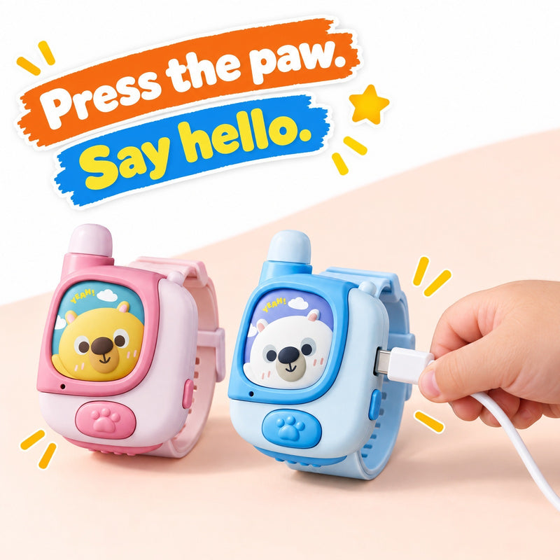 Kids Walkie-Talkie Watch Set