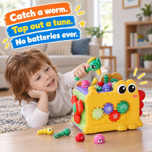 Whack-a-Mole Activity Cube with Xylophone