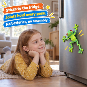 Poseable Magnetic Frog