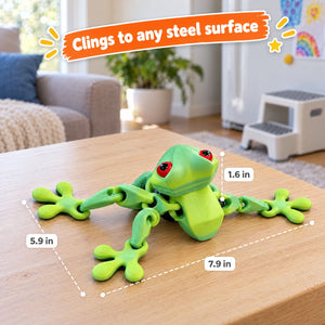 Poseable Magnetic Frog