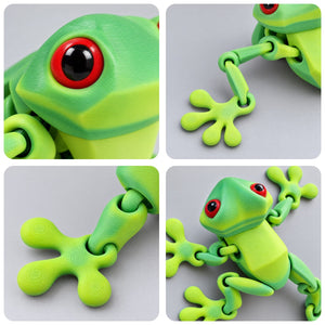 Poseable Magnetic Frog