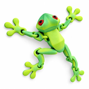 Poseable Magnetic Frog
