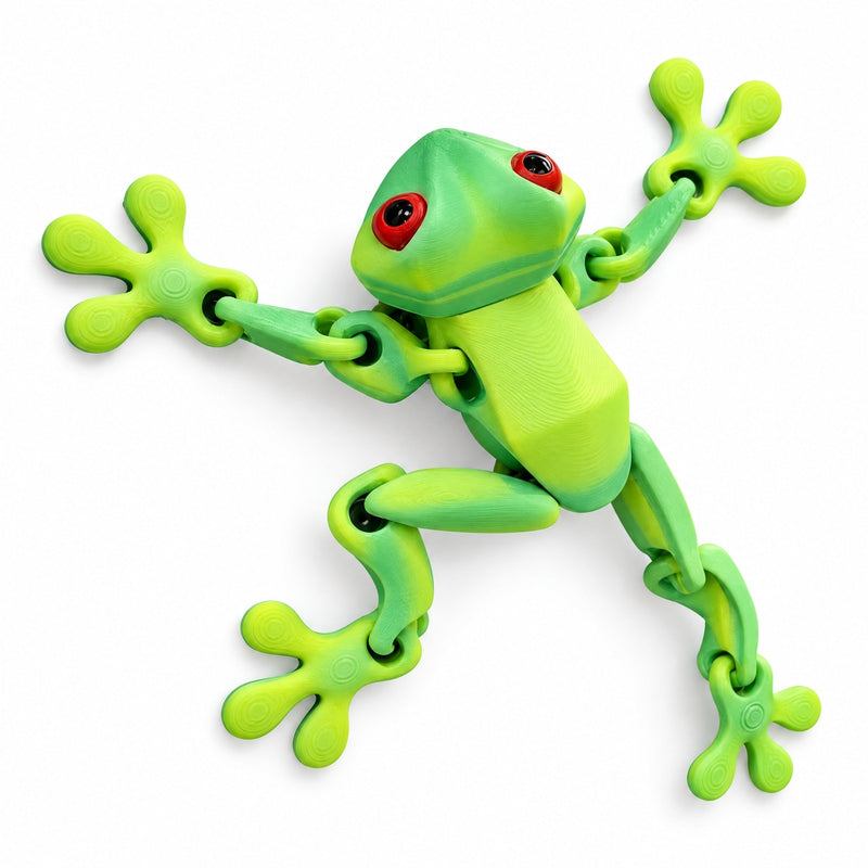 Poseable Magnetic Frog