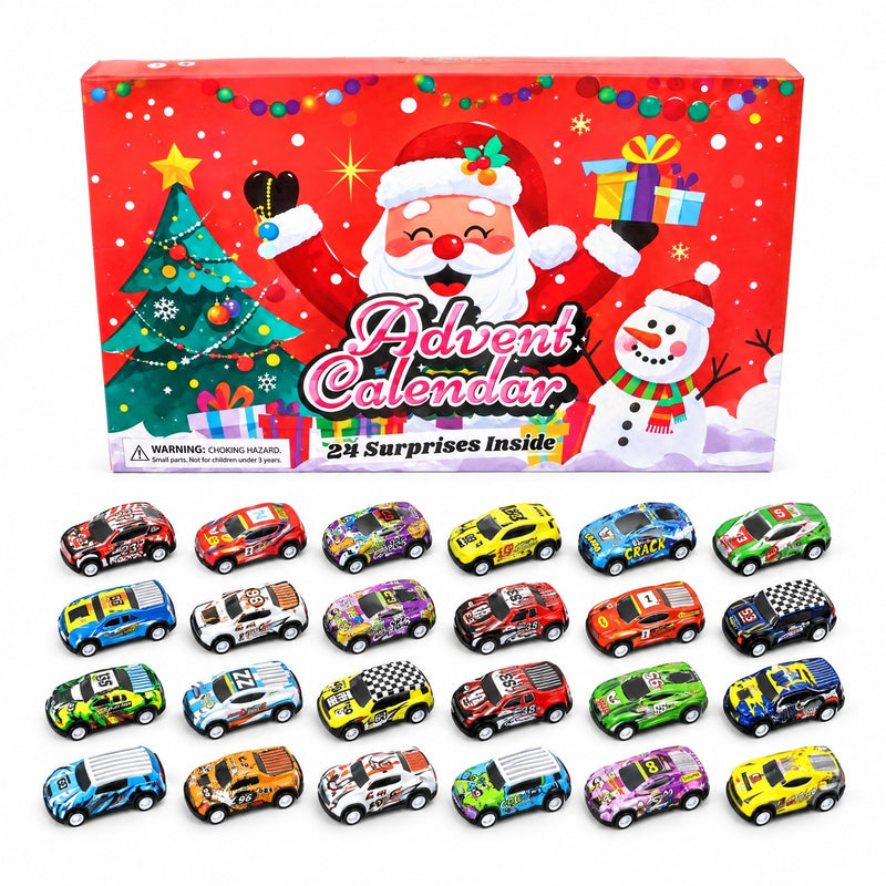 24 Racing Cars Advent Calendar