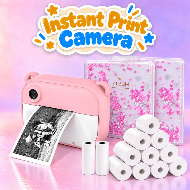 Kid Instant Print Camera