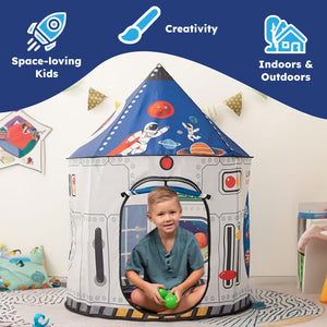 Space Voyager Rocket Ship Tent