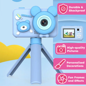 Cutesy Character Camera With Tripod