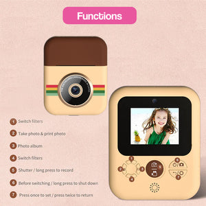 Instant Fun Kids Memory Print Camera