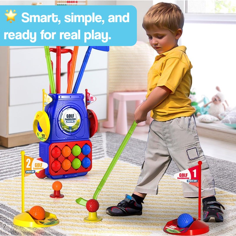 Complete Indoor & Outdoor Junior Golf Set