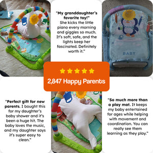 Baby Foot-Piano Fitness Rack for Newborns