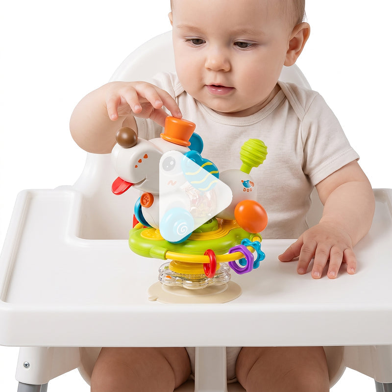 Suction Cup Puppy Sensory Toy – for babies and toddlers