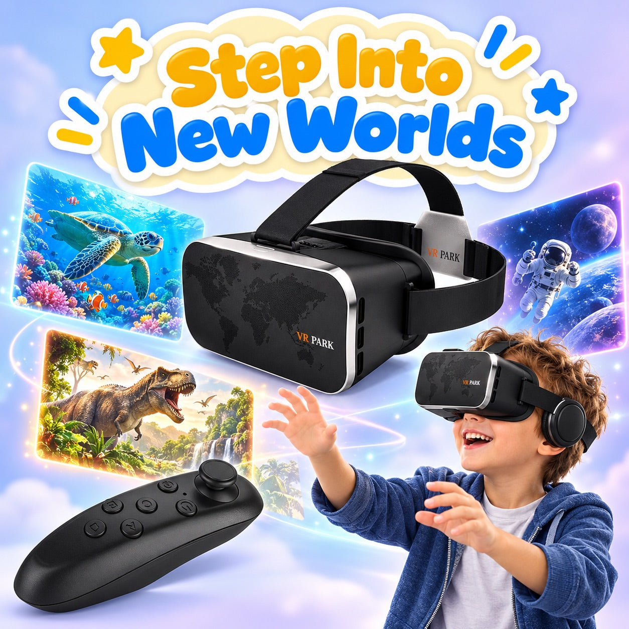 Interactive VR Headset for Kids