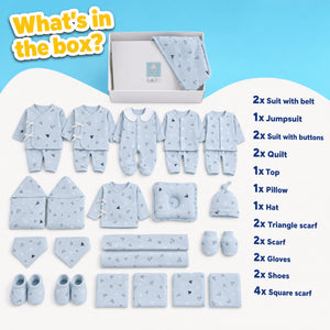 Baby Gift Box Set with 22 Pieces