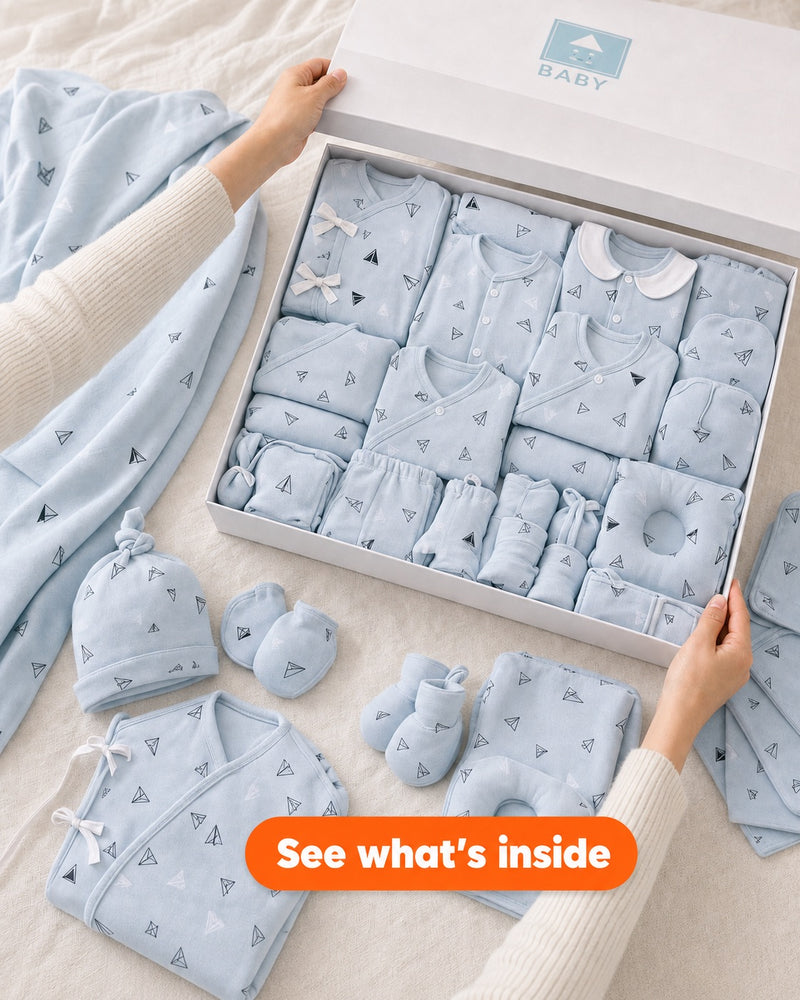 Baby Gift Box Set with 22 Pieces