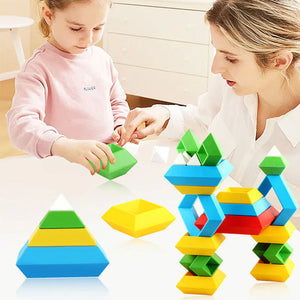 Pyramid Stack Building Blocks