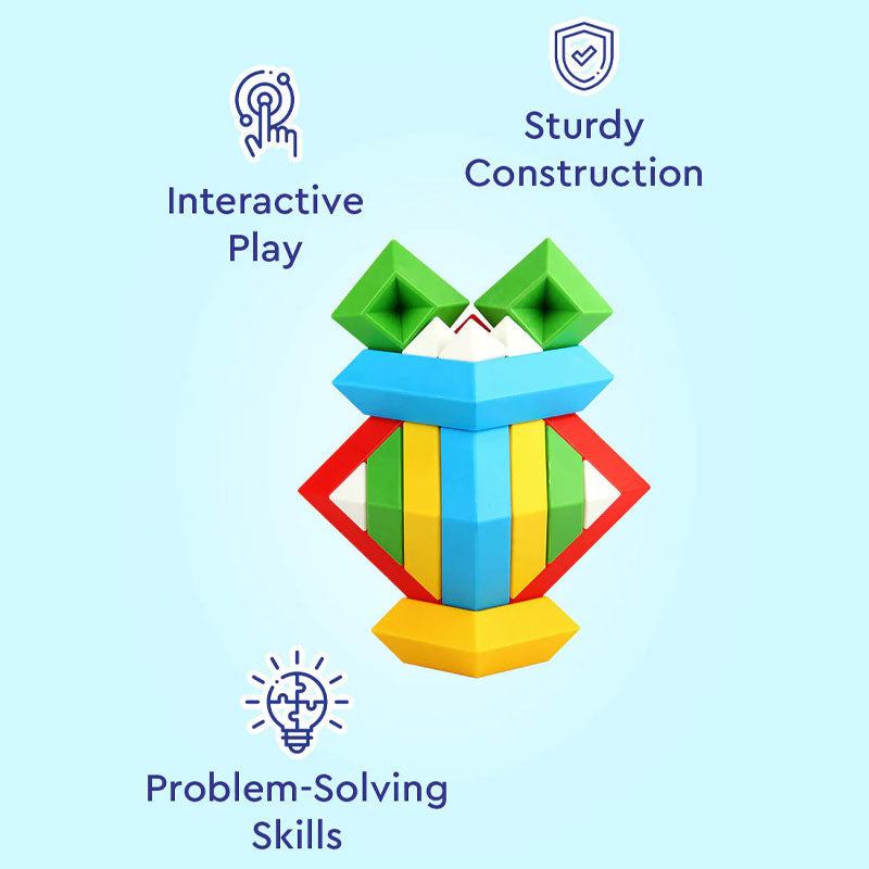 Pyramid Stack Building Blocks