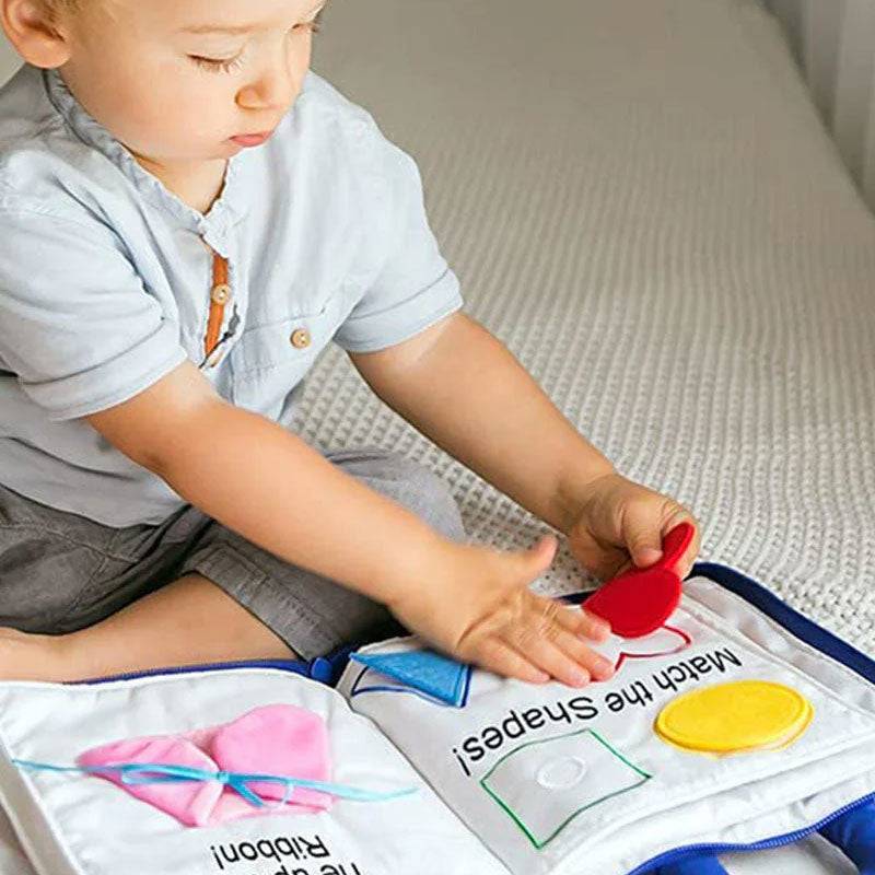 Quiet Books Interactive Learning Bundle (3-Piece Set)