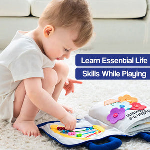 Quiet Books Interactive Learning Bundle (3-Piece Set)