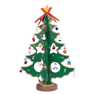 Customizable Wooden Keepsake Christmas Tree