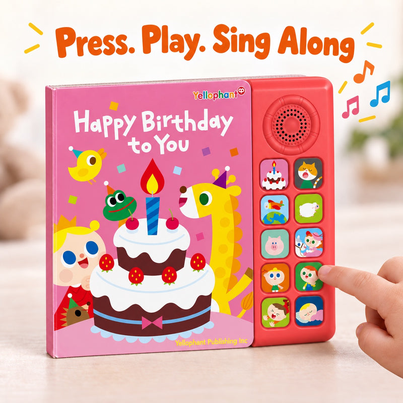 Press & Play Nursery Rhyme Sound Book – gift idea for new parents and baby showers