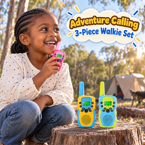 Kids Walkie Talkie (3-Piece Set)