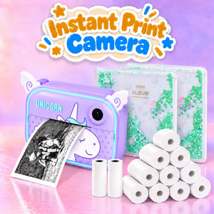 Kid Instant Print Camera