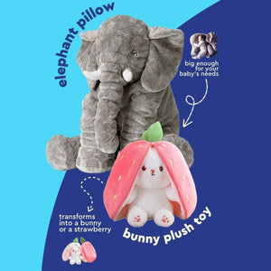 Elephant Baby Pillow