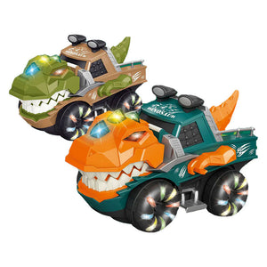 Interactive LED Dinosaur Chariot Toy