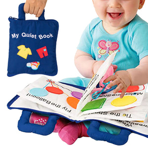 My First Portable Fun Activity Learning Montessori Book