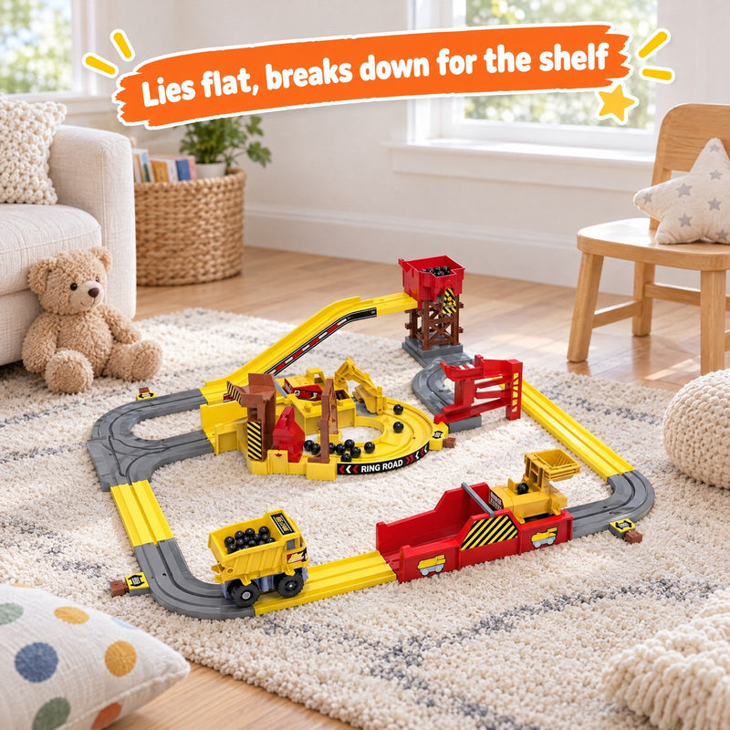 Quarry Adventure Build & Load Track Set