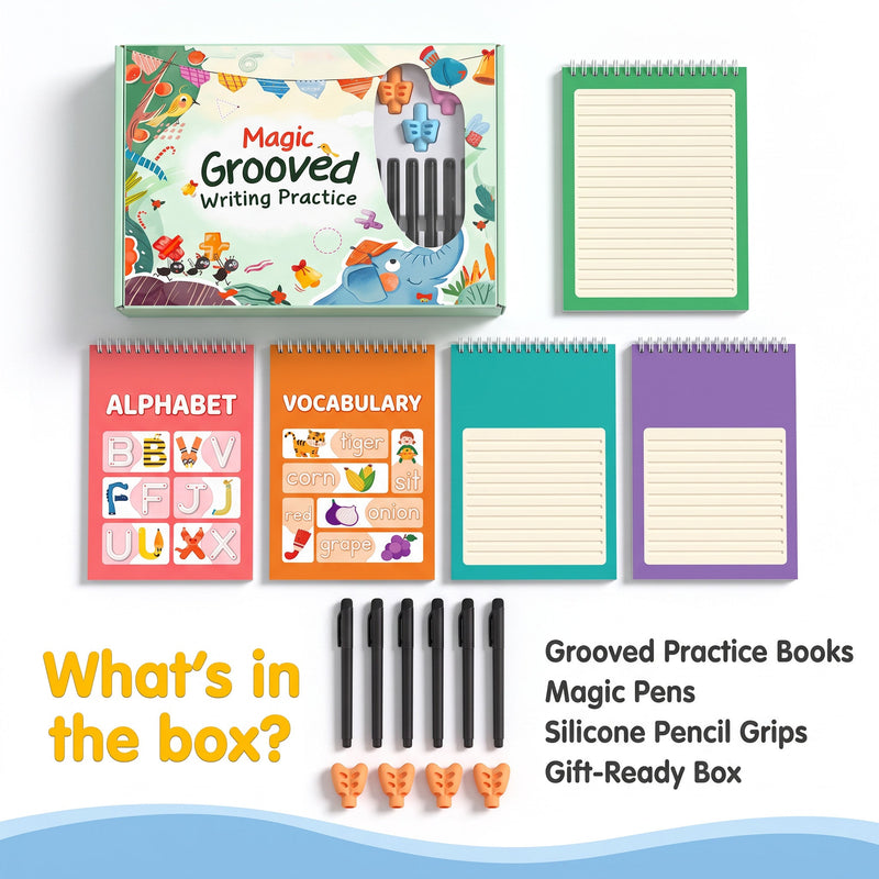 Magic Grooved Writing Practice Set (view 5)