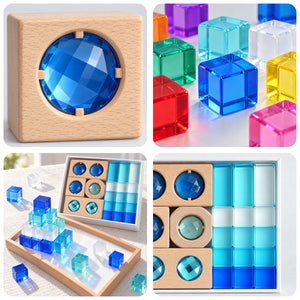 Translucent Acrylic Jewel Building Blocks – view 12