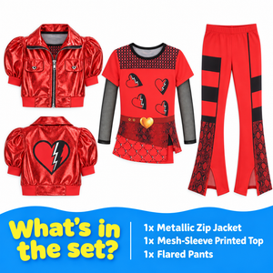Metallic Rocker 3-Piece Costume Set (view 6)
