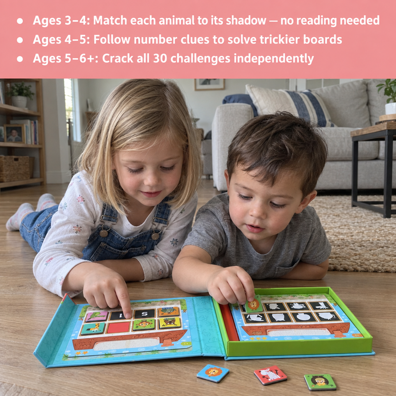 Magnetic Animal House Matching Game (view 7)