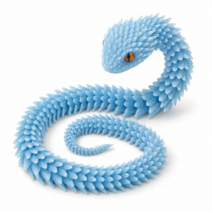 Articulated 3D-Printed Viper Snake (view 20)