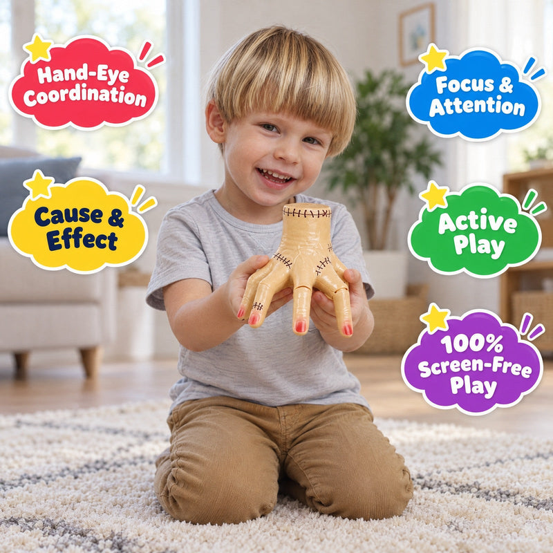 Crawling Hand Toy with Lights & Music – gift idea for kids and grandchildren