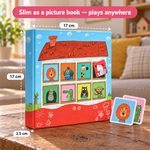 Magnetic Animal House Matching Game – gift idea for kids and grandchildren