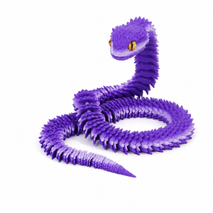 Articulated 3D-Printed Viper Snake (view 18)