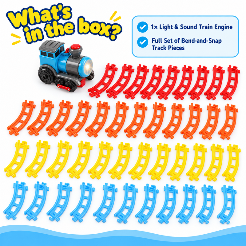 Rollover Train Track Set
