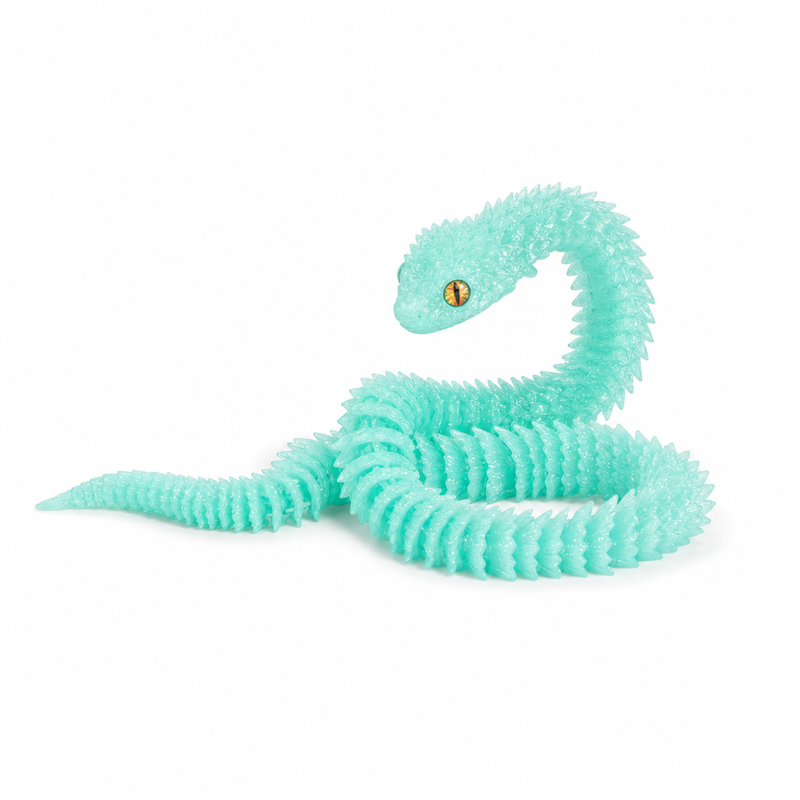 Articulated 3D-Printed Viper Snake (view 17)