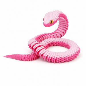 Articulated 3D-Printed Viper Snake (view 10)